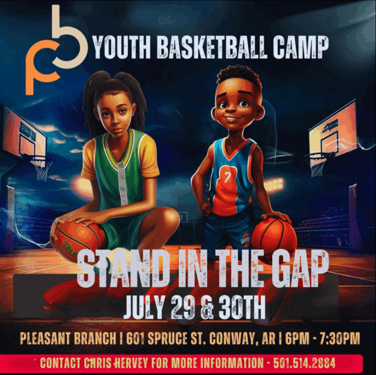 July 29th – 30th – Youth Basketball Camp @ 6 – 7:30pm